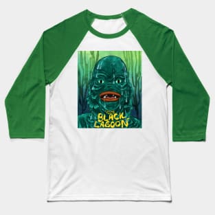 Creature From the Black Lagoon Baseball T-Shirt